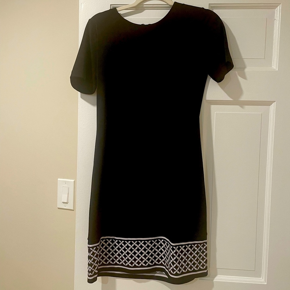 Michael by Michael Kors black jersey dress